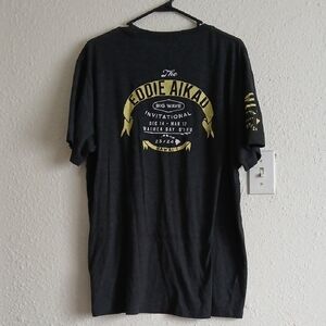 Eddie Aikau Invitational Charcoal Super Soft Graphic Tee 2XL